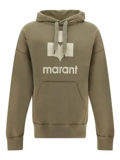 Miley Logo Hoodie Khaki - ISABEL MARANT - BALAAN 2