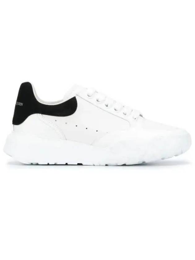 Court Trainer Low Sneakers White Black - ALEXANDER MCQUEEN - BALAAN 2