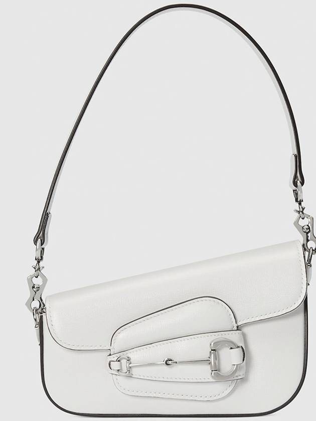 Horsebit 1955 mini shoulder bag white 774209 - GUCCI - BALAAN 3