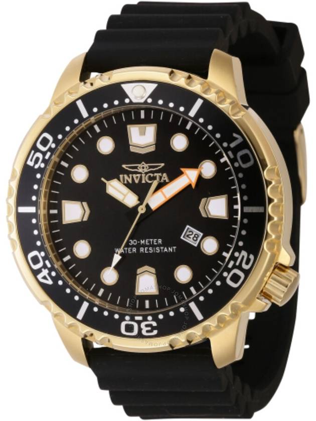 Invicta Pro Diver Quartz Black Dial Men's Watch 44833 - INVICTA - BALAAN 1