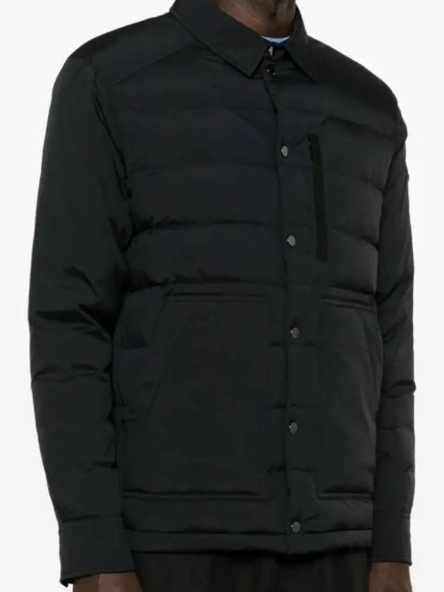 Men s BASSIES Shirt Down Jacket 1G00010 595FK 999 - MONCLER - BALAAN 3