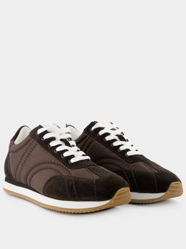 Sport Sneakers - TOTEME - Leather - Brown - TOTEME - BALAAN 2