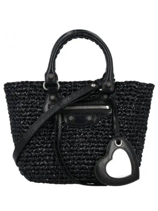 Le Cagole Small Tote Bag Black - BALENCIAGA - BALAAN 2