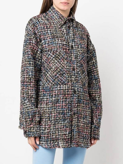 Tweed Overshirt Jacket - FAITH CONNEXION - BALAAN 2