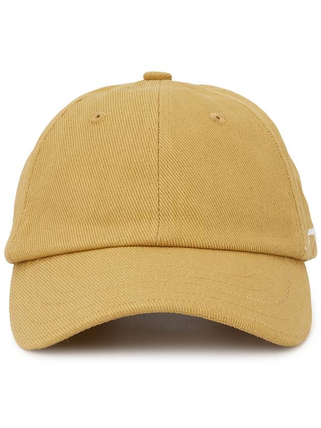 La Casquette Embroidered Logo Ball Cap Beige - JACQUEMUS - BALAAN 3