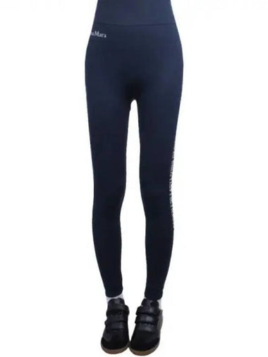 S Women LAMA Leggings Blue 004 270317 1118944 - MAX MARA - BALAAN 1