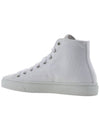 logo canvas high-top sneakers white - VIVIENNE WESTWOOD - BALAAN 4