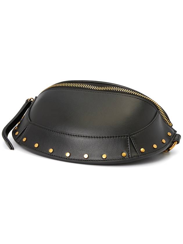 Leather Belt Bag Black - ISABEL MARANT - BALAAN 6