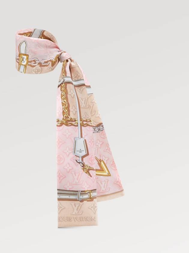 Denimgram Confidential Scarf Light Pink - LOUIS VUITTON - BALAAN 3