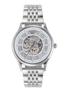 Skeleton Metal Watch Silver - EMPORIO ARMANI - BALAAN 2