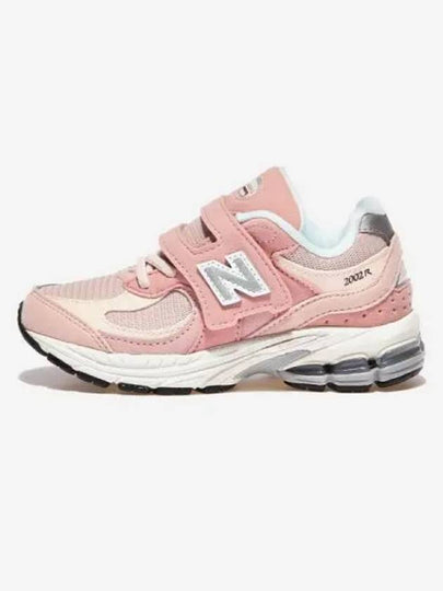 Kids 2002 Hook And Loop Low Top Sneakers Pink - NEW BALANCE - BALAAN 2