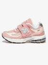 Kids 2002 Hook And Loop Low Top Sneakers Pink - NEW BALANCE - BALAAN 2