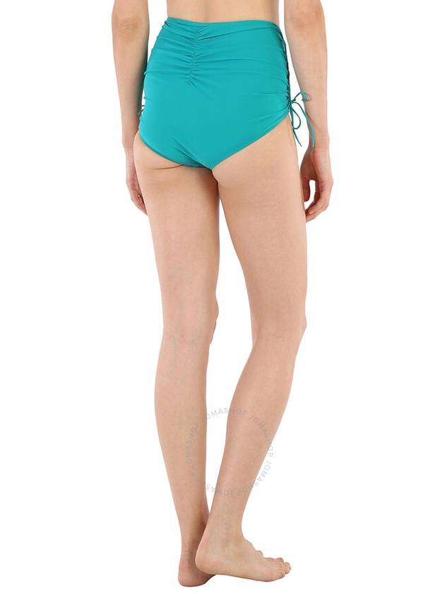 Isabel Marant Ladies Green Selaris Ruched Bikini Bottoms, Brand Size 40 (US Size 6) - ISABEL MARANT - BALAAN 3