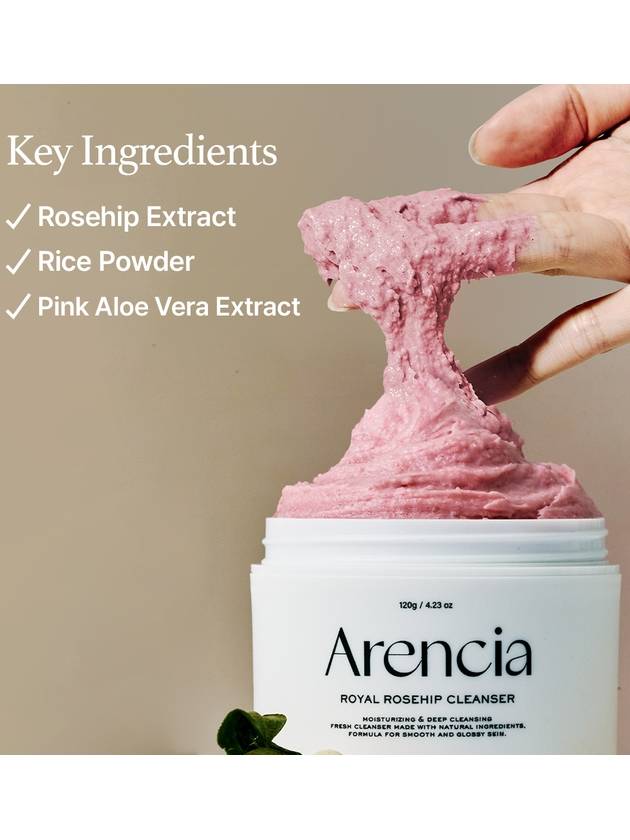 [ARENCIA] Fresh Royal Rosehip Cleanser 120g - ARENCIA - BALAAN 4