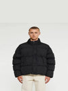 Crinkle Labs Nylon Down Jacket Black 40123 V0029 - STONE ISLAND - BALAAN 2