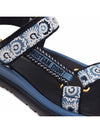 D-Way Embroidered Logo Sandals Blue - DIOR - BALAAN 8