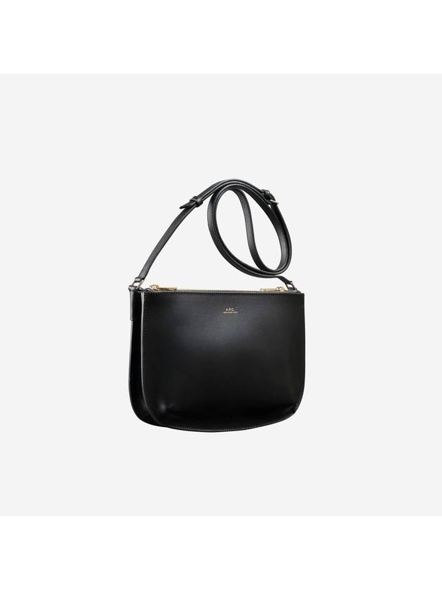 Sarah Cross Bag Black - A.P.C. - BALAAN 3