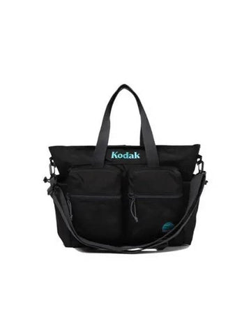 KODAK Apparel Kodachrome Large Pocket Shoulder Bag BLACK - KODO - BALAAN 1