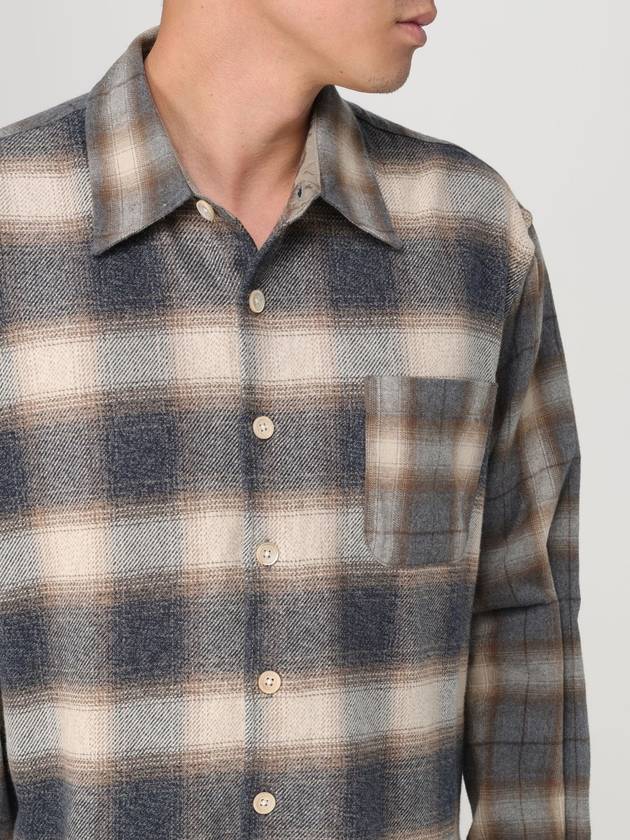 Doyle Check Lagger Flannel Long Sleeve Shirt Grey - OUR LEGACY - BALAAN 6