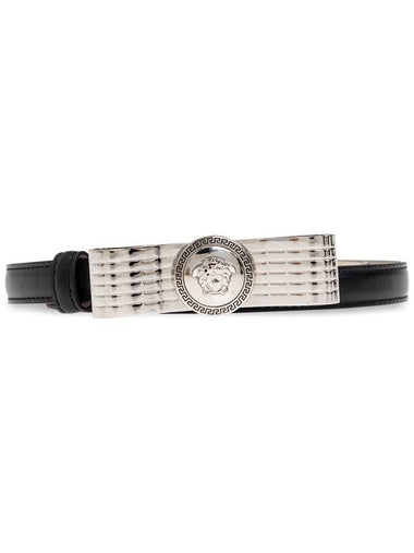 Versace Leather Belt, Women's, Black - VERSACE - BALAAN 1