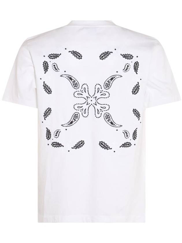 Bandana Arrow Short Sleeve T-Shirt White - OFF WHITE - BALAAN 3