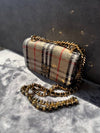 TB Logo Check Bouclé Mini Lola Cross Bag Beige - BURBERRY - BALAAN 10