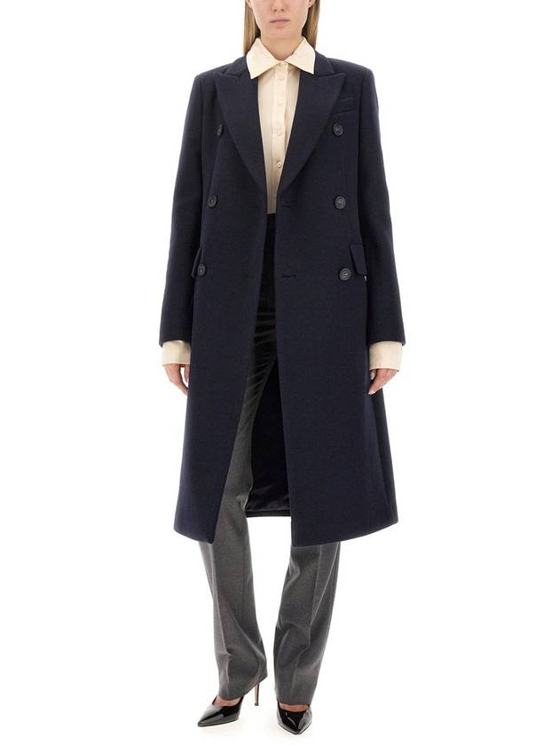 Blue Long Coat 2320160333600 ADUA 005 - MAX MARA SPORTMAX - BALAAN 3