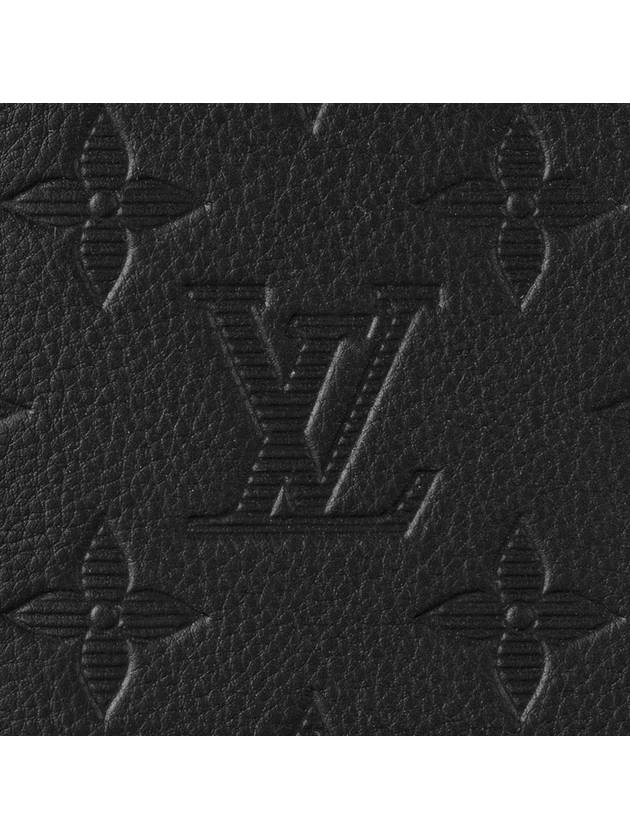 Brazza Wallet Monogram Shadow Black - LOUIS VUITTON - BALAAN 6