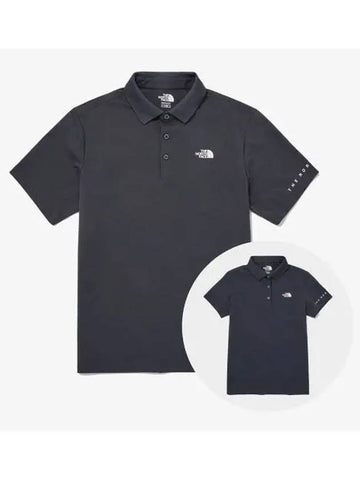 The North Face NT7PQ02K White Label Stinson Short Sleeve Polo T Shirt - THE NORTH FACE - BALAAN 1