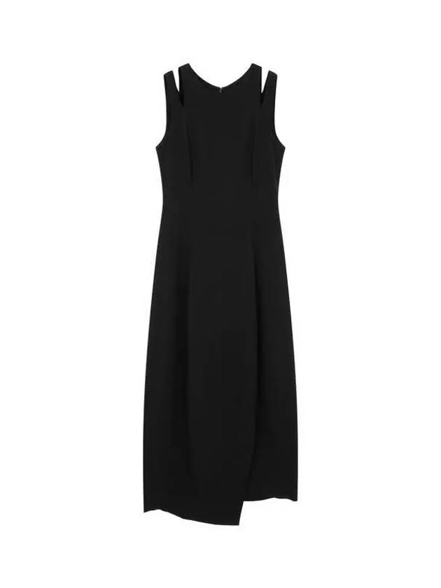 Women s Cutout Shoulder Stretch Dress Black 271665 - GIORGIO ARMANI - BALAAN 1