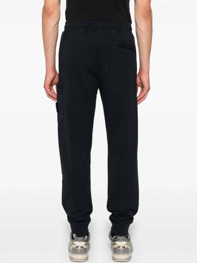 Compass Badge Capered Track Pants Navy - STONE ISLAND - BALAAN 5