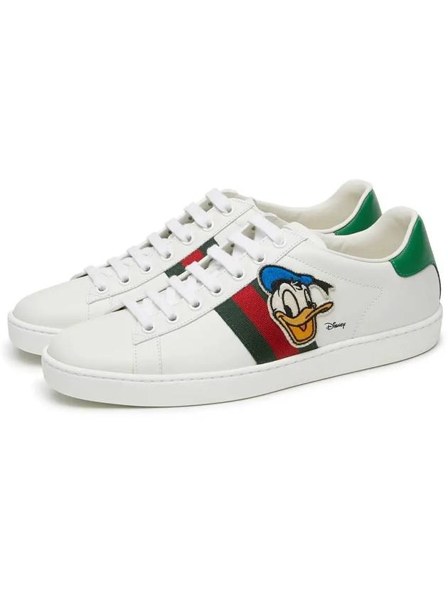 Disney Donald Duck low-top sneakers white - GUCCI - BALAAN.