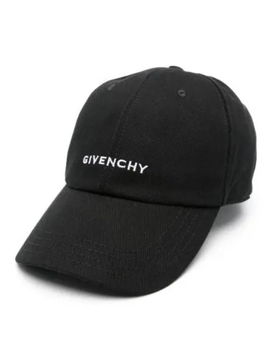 4G Logo Twill Ball Cap Black - GIVENCHY - BALAAN 2