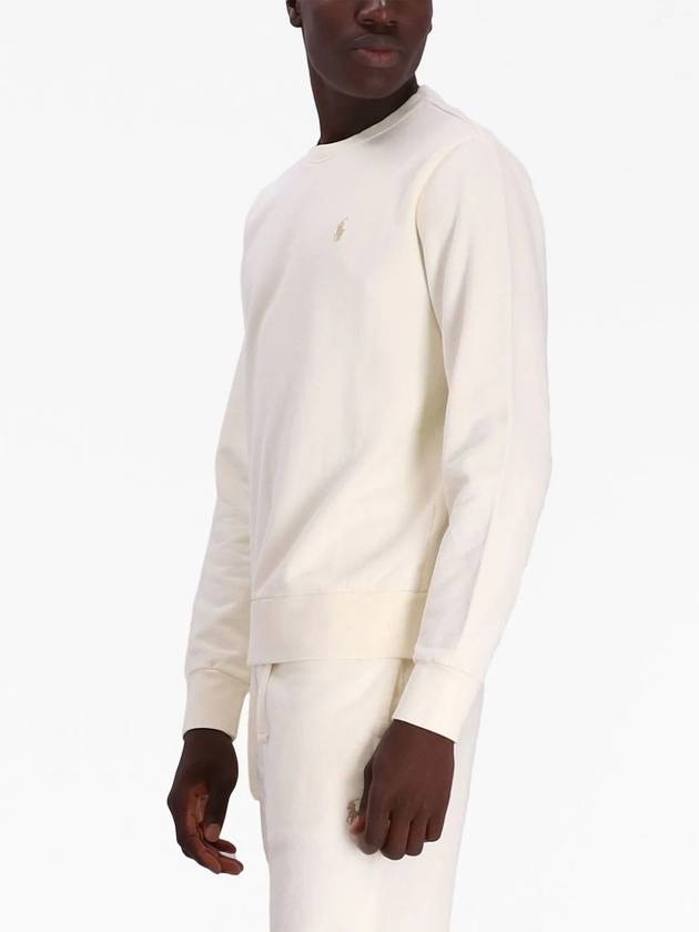 24 ss Cotton Sweatshirt 710916689003CLUBHOUSECREAM B0031020047 - POLO RALPH LAUREN - BALAAN 4