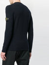 Pocket Knit Top Navy - STONE ISLAND - BALAAN 4