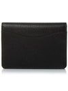 Gancini Calfskin Card Wallet Black - SALVATORE FERRAGAMO - BALAAN 4