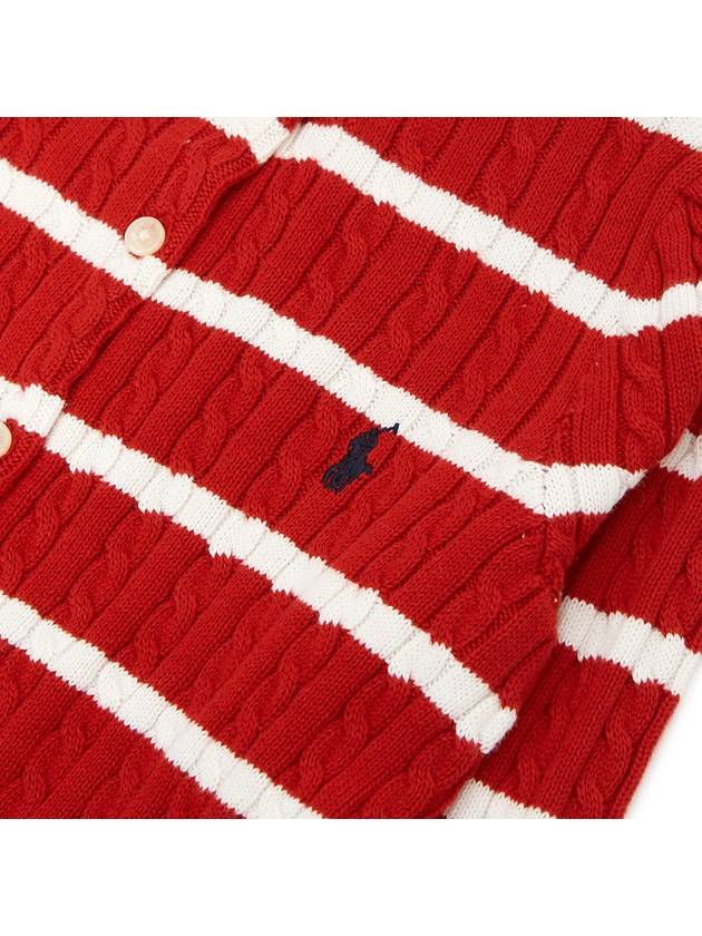 Kids Cardigan 312925609001 RED - POLO RALPH LAUREN - BALAAN 5