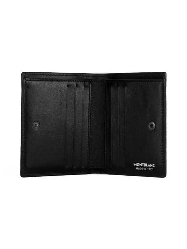 M Gram Compact 6CC Half Wallet Black - MONTBLANC - BALAAN 6