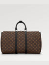 Keepall Bandouliere 45 Monogram Macassar Duffel Bag Brown - LOUIS VUITTON - BALAAN 4