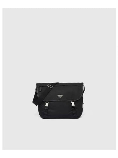 Re-Nylon Saffiano Shoulder Bag Black - PRADA - BALAAN 2