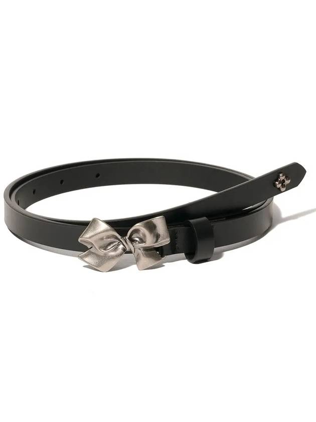 BL002 Ribbon women s leather belt 12mm 2 colors - LE MASQUE - BALAAN 3