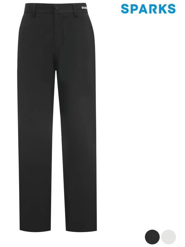 logo point banding straight pants SL1MPA001 - SPARKS - BALAAN 2