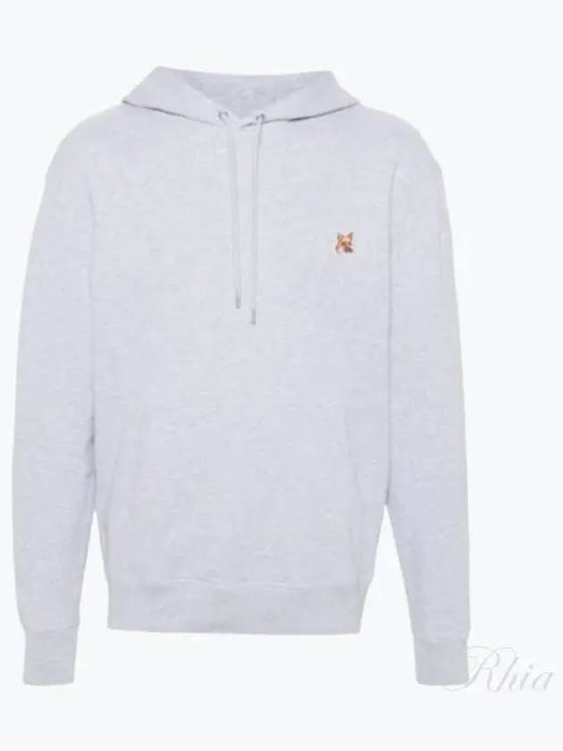 Fox Head Patch Regular Hoodie Grey - MAISON KITSUNE - BALAAN 2