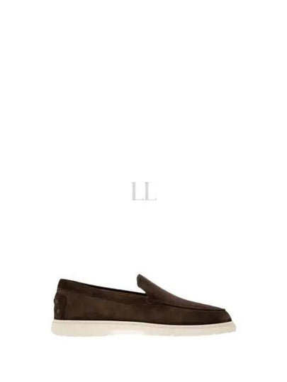 Casual Suede Slipper Loafers Brown - TOD'S - BALAAN 2