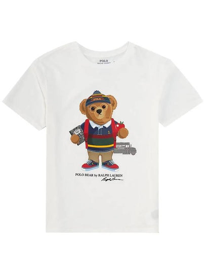 Kids Women s Teddy Bear T Shirt White 867158 020 - POLO RALPH LAUREN - BALAAN 2