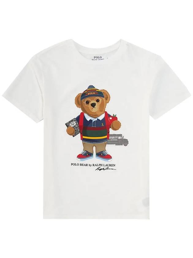 Kids Women s Teddy Bear T Shirt White 867158 020 - POLO RALPH LAUREN - BALAAN 1