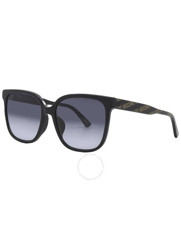 Moschino Grey Shaded Square Ladies Sunglasses MOS134/F/S 07RM/9O 58 - MOSCHINO - BALAAN 3