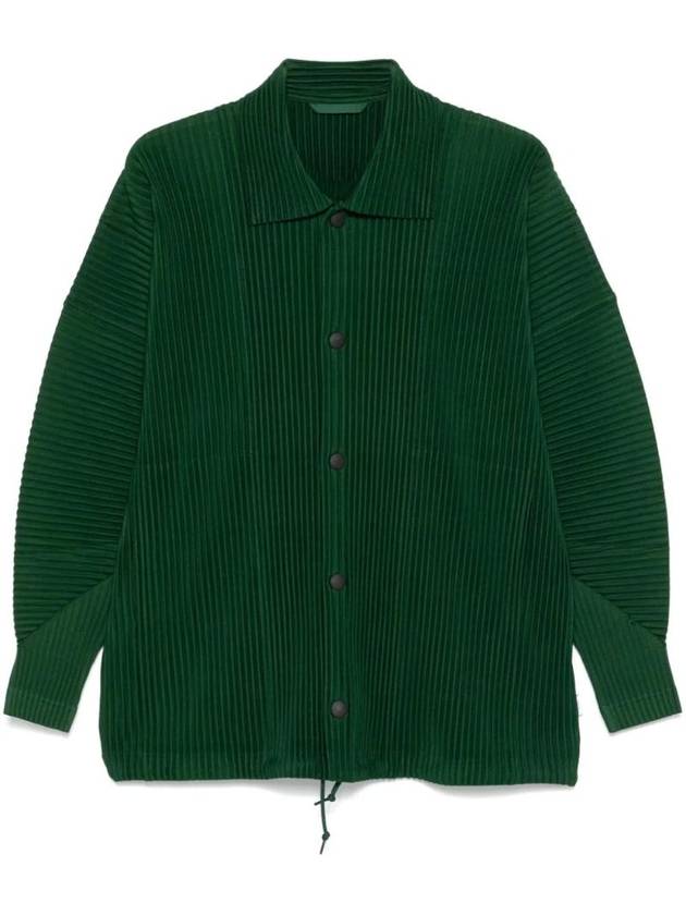 MC August Jacket Seaweed Green - ISSEY MIYAKE - BALAAN 1