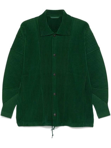 MC August Jacket Seaweed Green - ISSEY MIYAKE - BALAAN 1