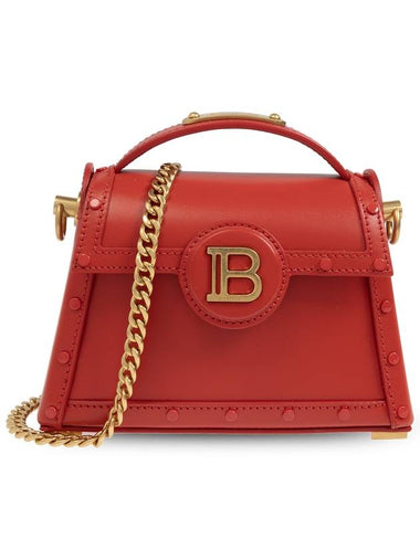 Balmain Shoulder Bag B-Buzz Dynasty Small, Women's, Red - BALMAIN - BALAAN 1